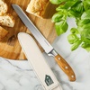 image:imageBloomhouse 35 Inch German Steel Paring Knife WWalnut Wood Forged HandleBread Knife Olive Wood
