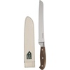 image:imageBloomhouse 35 Inch German Steel Paring Knife WWalnut Wood Forged HandleBread Knife Walnut Wood