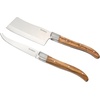 image:imageBloomhouse 35 Inch German Steel Paring Knife WWalnut Wood Forged HandleCheese Knife Set Olive Wood