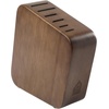image:imageBloomhouse 35 Inch German Steel Paring Knife WWalnut Wood Forged HandleKnife Block Set Walnut Wood