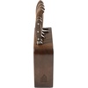 image:imageBloomhouse 35 Inch German Steel Paring Knife WWalnut Wood Forged HandleKnife Block Set Walnut Wood