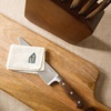 image:imageBloomhouse 35 Inch German Steel Paring Knife WWalnut Wood Forged HandleKnife Block Set Walnut Wood