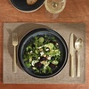image:imageGibson Elite Liberty Bay 16Piece Pottery Clay Stoneware Dinnerware Set  Mint Green Reactive Glaze Stackable Plates and Bowls WPasta Bowl Service for 4  Microwave amp Dishwasher SafeBlue Liberty Bay