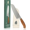 Santoku Knife - Wood Handle