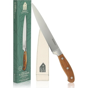 image:imageBloomhouse 35 Inch German Steel Paring Knife WWalnut Wood Forged HandleSlicer Olive Wood