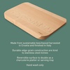 image:imageBloomhouse  Two Time Oprahs Favorite Things Winner  12 x 8Inch Italian Beech Wood Cutting Board  Made in Lake Como Italy OilCoated Small Chopping Board for Kitchen and Food PrepBeech Wood