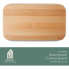 image:imageBloomhouse  Two Time Oprahs Favorite Things Winner  12 x 8Inch Italian Beech Wood Cutting Board  Made in Lake Como Italy OilCoated Small Chopping Board for Kitchen and Food PrepBeech Wood