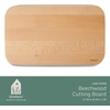 image:imageBloomhouse  Two Time Oprahs Favorite Things Winner  12 x 8Inch Italian Beech Wood Cutting Board  Made in Lake Como Italy OilCoated Small Chopping Board for Kitchen and Food PrepBeech Wood