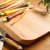 image:imageBloomhouse  Two Time Oprahs Favorite Things Winner  12 x 8Inch Italian Beech Wood Cutting Board  Made in Lake Como Italy OilCoated Small Chopping Board for Kitchen and Food PrepBeech Wood