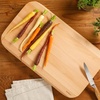 image:imageBloomhouse  Two Time Oprahs Favorite Things Winner  12 x 8Inch Italian Beech Wood Cutting Board  Made in Lake Como Italy OilCoated Small Chopping Board for Kitchen and Food PrepBeech Wood