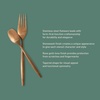 image:imageBloomhouse  Two Time Oprahs Favorite Things Winner  20 Piece Stone Washed Flatware 1810 Stainless Steel Silverware Cutlery Utensil Set With Acacia Wood Caddy  Service for 4Rose Gold