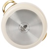 image:imageBloomhouse  Two Time Oprahs Favorite Things Winner  6 Quart Heavy Duty Aluminum Premium PFA Free Ceramic Nonstick Dutch Oven Pot with Lid  Almond Cream wGold Handle