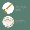 image:imageBloomhouse 15Piece Ceramic Nonstick Cookware Set Two Time Oprahs Favorite Things HeavyGauge Aluminum Pots and Pans Set PFAS amp PFOA amp PTFE Free Ceramic Cookware Oven Safe to 500F CappuccinoAlmond Cream w Gold Handle