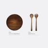 image:imageGibson Home Laurelton 3Piece Acacia Wood Salad Serving Bowl Set  Large 13Inch Bowl with 2 Serving ToolsLaurelton