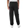 imageJERZEES Youth Nublend Fleece Sweatpants without Pockets Covered Elastic Waistband Cotton Blend Sizes SXLBlack