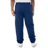 imageJERZEES Youth Nublend Fleece Sweatpants without Pockets Covered Elastic Waistband Cotton Blend Sizes SXLNavy