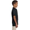 imageJerzees Boys SpotShield Short Sleeve Uniform Polo 2PackBlack