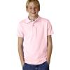 imageJerzees Boys SpotShield Short Sleeve Uniform Polo 2PackClassic Pink