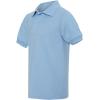 imageJerzees Boys SpotShield Short Sleeve Uniform Polo 2PackLight Blue
