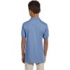 imageJerzees Boys SpotShield Short Sleeve Uniform Polo 2PackLight Blue