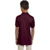 imageJerzees Boys SpotShield Short Sleeve Uniform Polo 2PackMaroon
