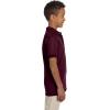 imageJerzees Boys SpotShield Short Sleeve Uniform Polo 2PackMaroon