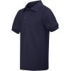 imageJerzees Boys SpotShield Short Sleeve Uniform Polo 2PackNavy