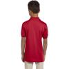imageJerzees Boys SpotShield Short Sleeve Uniform Polo 2PackTrue Red