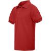 imageJerzees Boys SpotShield Short Sleeve Uniform Polo 2PackTrue Red