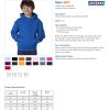 imageJerzees Boys Youth Pullover HoodCyber Pink