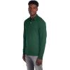 imageJerzees Mens Long Sleeve Polo Shirts SpotShield Stain Resistant Sizes S2XForest Green