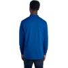 imageJerzees Mens Long Sleeve Polo Shirts SpotShield Stain Resistant Sizes S2XRoyal