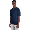 imageJerzees Mens Short Sleeve Polo Shirts SpotShield Stain Resistant Sizes S5xJ Navy