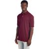 imageJerzees Mens Short Sleeve Polo Shirts SpotShield Stain Resistant Sizes S5xMaroon