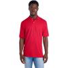 imageJerzees Mens Short Sleeve Polo Shirts SpotShield Stain Resistant Sizes S5xTrue Red