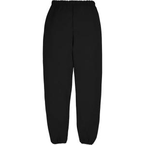 imageJERZEES Youth Nublend Fleece Sweatpants without Pockets Covered Elastic Waistband Cotton Blend Sizes SXLBlack