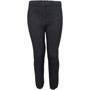 imageJERZEES Youth Nublend Fleece Sweatpants without Pockets Covered Elastic Waistband Cotton Blend Sizes SXLBlack Heather