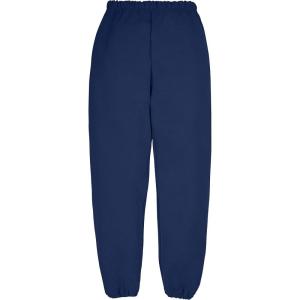 imageJERZEES Youth Nublend Fleece Sweatpants without Pockets Covered Elastic Waistband Cotton Blend Sizes SXLNavy