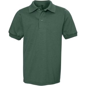 imageJerzees Boys SpotShield Short Sleeve Uniform Polo 2PackForest Green