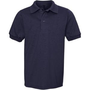 imageJerzees Boys SpotShield Short Sleeve Uniform Polo 2PackNavy