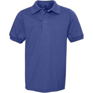 imageJerzees Boys SpotShield Short Sleeve Uniform Polo 2PackRoyal