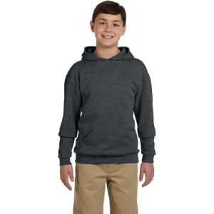 imageJerzees Boys Youth Pullover HoodBlack Heather