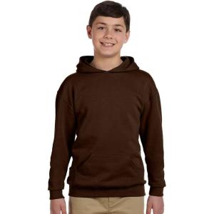imageJerzees Boys Youth Pullover HoodChocolate
