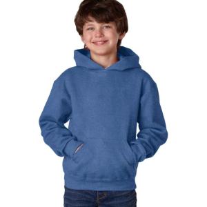imageJerzees Boys Youth Pullover HoodVintage Heather Blue