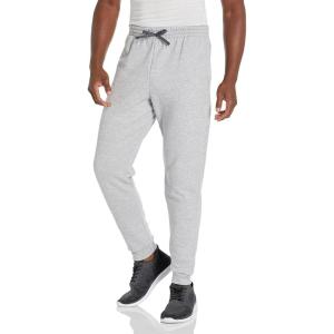 imageJerzees Mens NuBlend Fleece Joggers with Pockets Relaxed Fit Cotton BlendHeather Grey