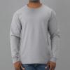 imageJerzees Mens DriPower Cotton Blend Long Sleeve Tees Moisture Wicking Odor Protection UPF 30 Sizes S3xAthletic Heather