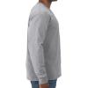 imageJerzees Mens DriPower Cotton Blend Long Sleeve Tees Moisture Wicking Odor Protection UPF 30 Sizes S3xAthletic Heather