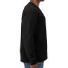 imageJerzees Mens DriPower Cotton Blend Long Sleeve Tees Moisture Wicking Odor Protection UPF 30 Sizes S3xBlack