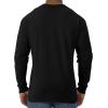 imageJerzees Mens DriPower Cotton Blend Long Sleeve Tees Moisture Wicking Odor Protection UPF 30 Sizes S3xBlack