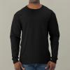 imageJerzees Mens DriPower Cotton Blend Long Sleeve Tees Moisture Wicking Odor Protection UPF 30 Sizes S3xBlack